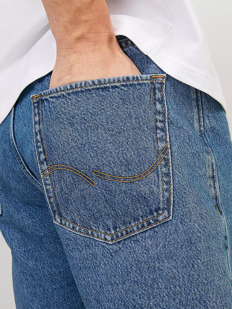JACK & JONES Jeansshorts Loose Fit  JJITONY blau