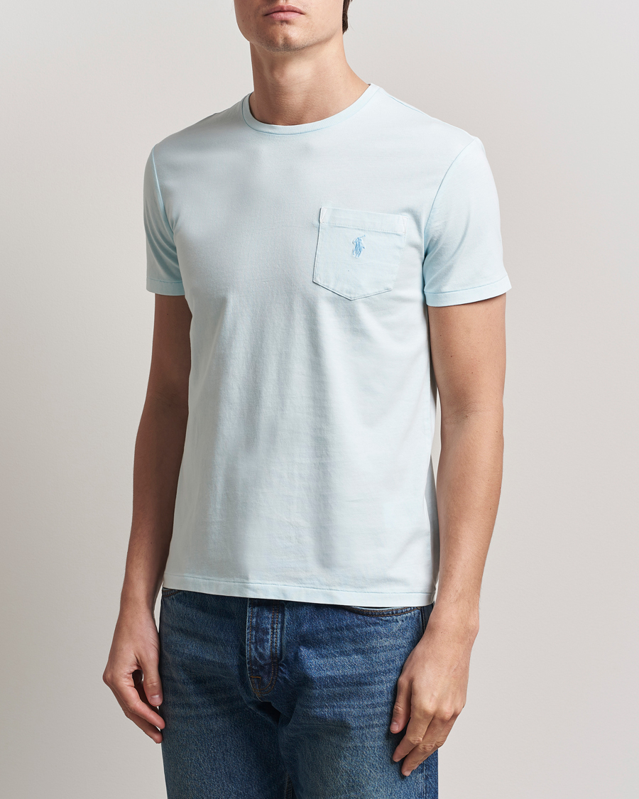 Polo Ralph Lauren Crew Neck Pocket T-Shirt Sky