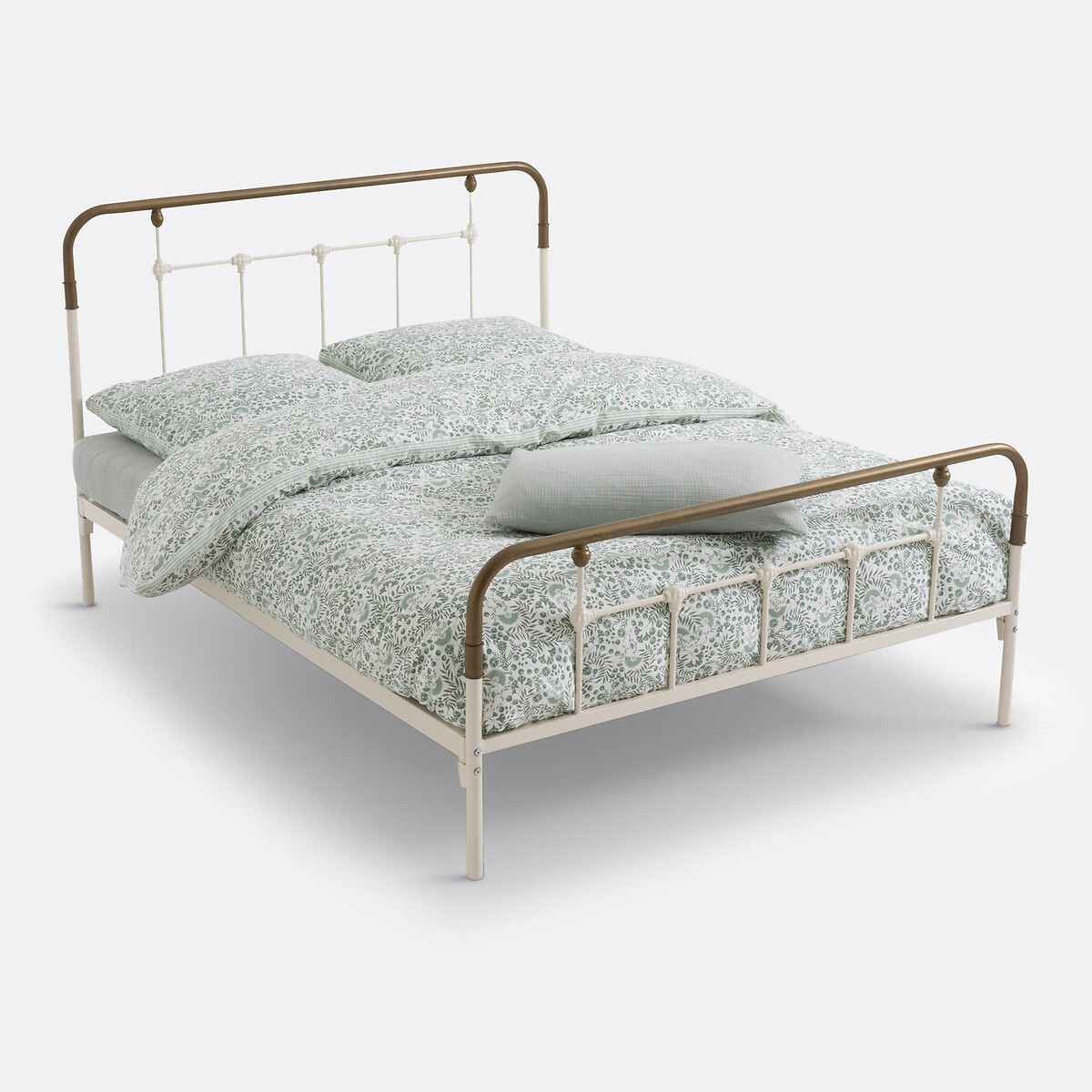 LA REDOUTE INTERIEURS<br>Cama em aço metal, Asper