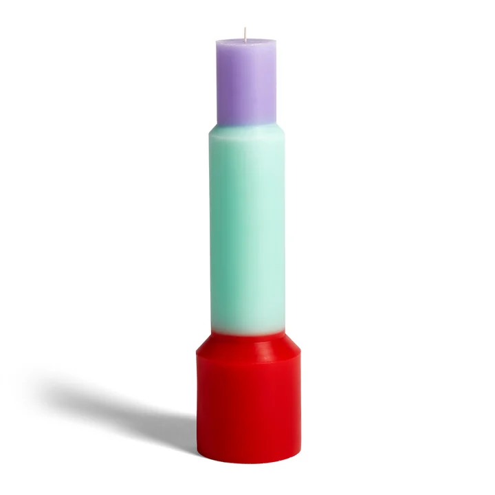 HAY - Pillar Kerze, rot, XL