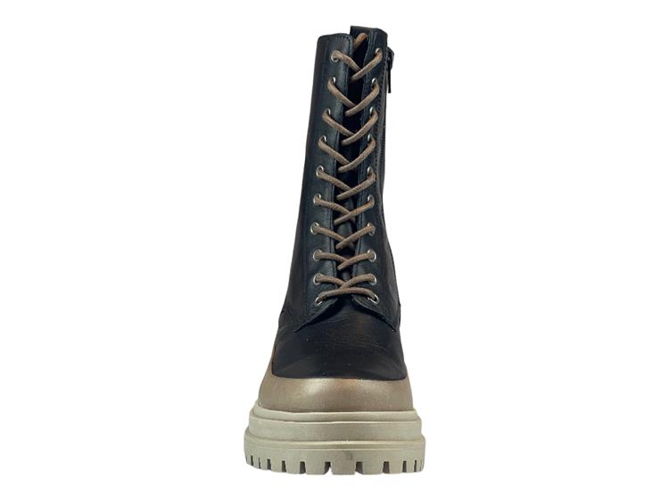 AQA Shoes a8212 Zwart beige