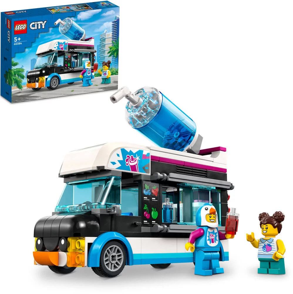 LEGO®CITY 60384 - LE CAMION A GRANITES DU PINGOUIN