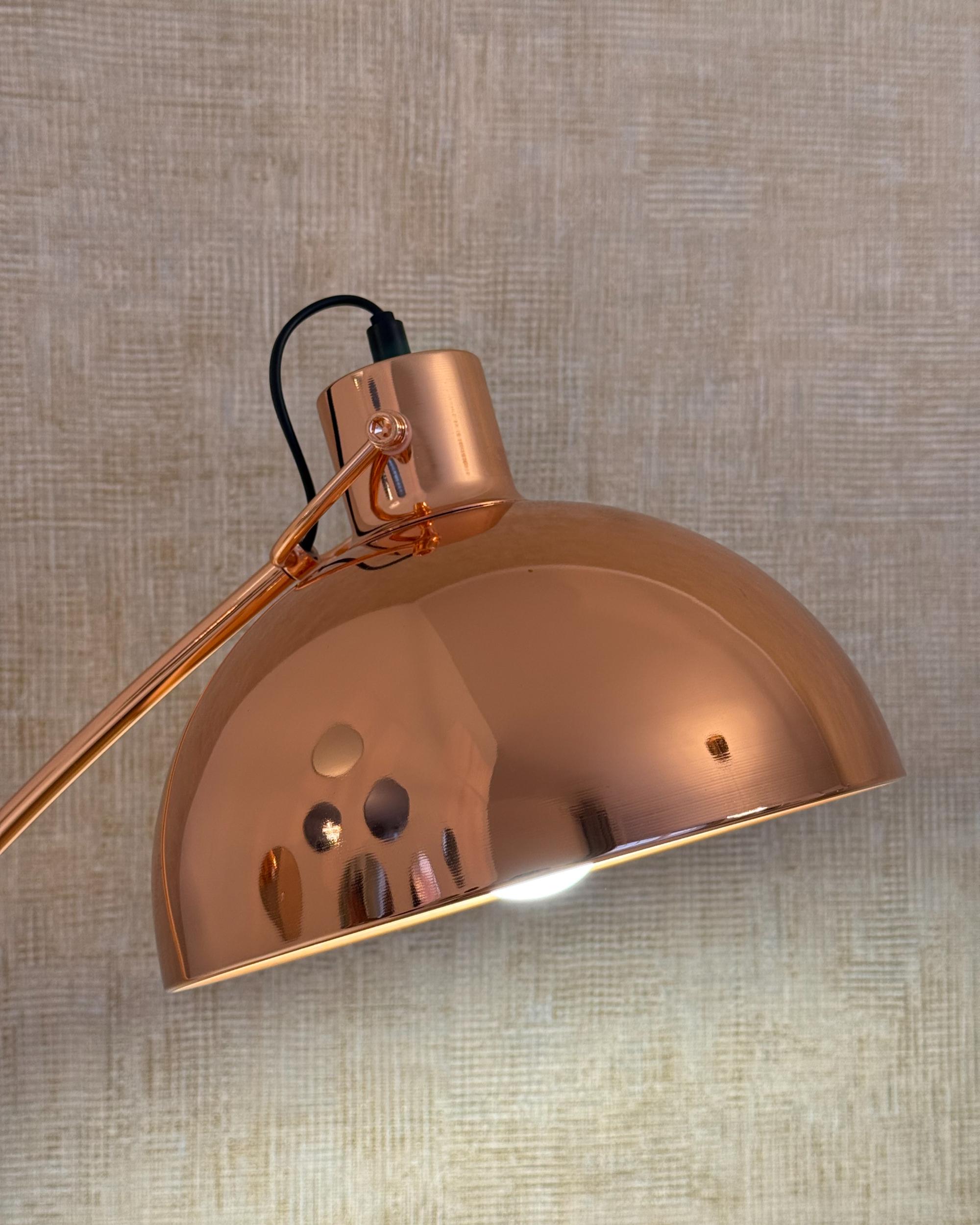 Staande lamp DINTEL Metaal Koper