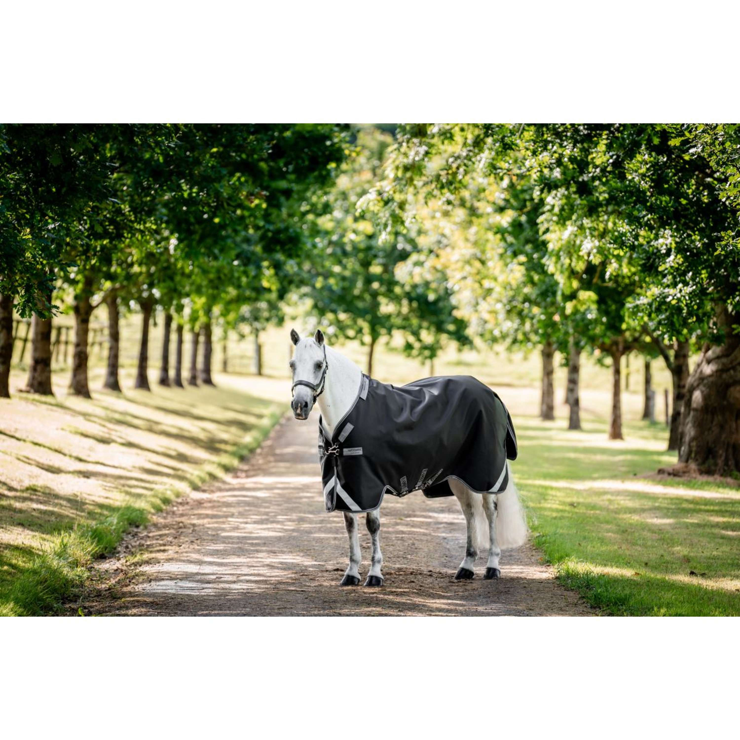 Rambo Turnout 1680D 50g Black/Thunderstorm Grey/Silver