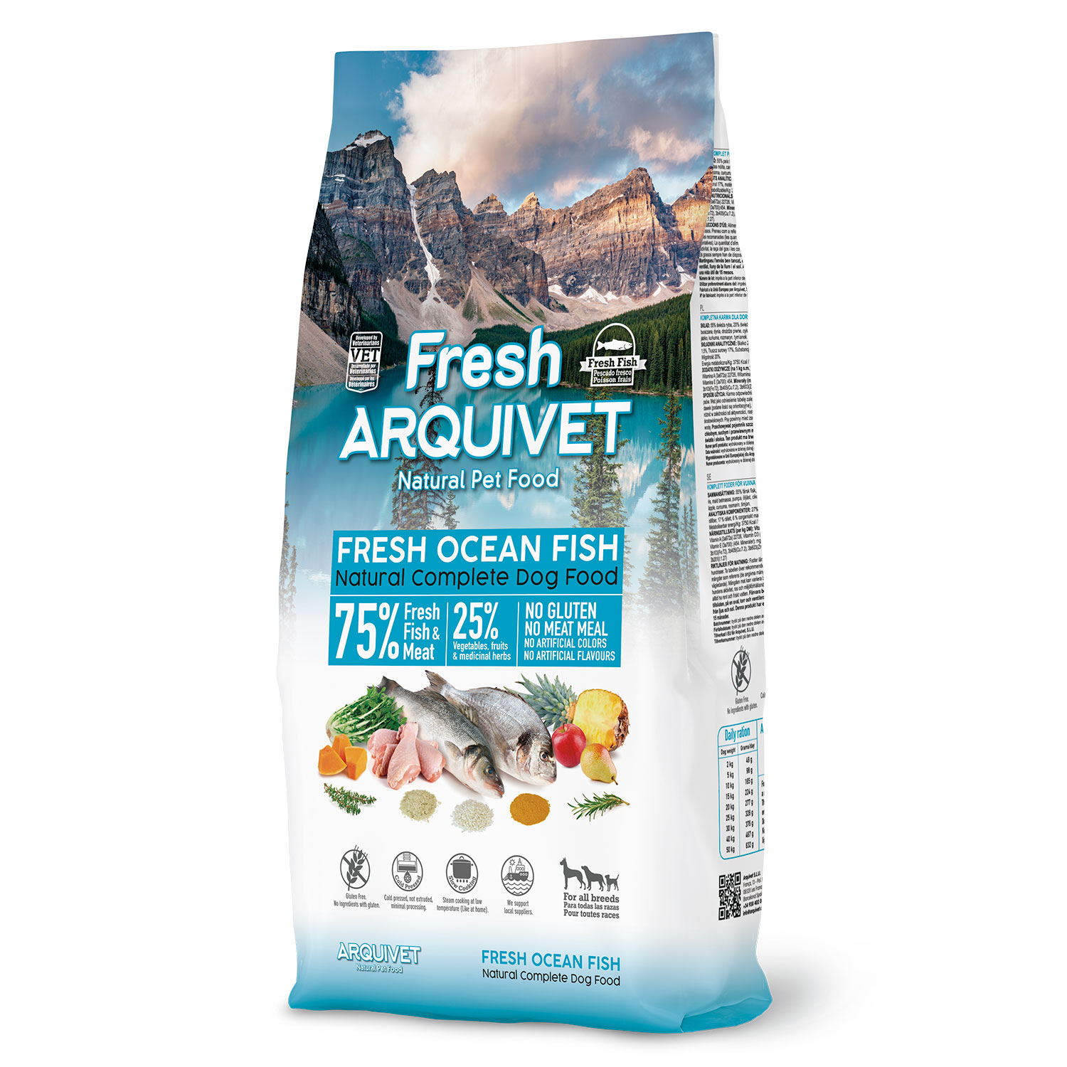 Peixe fresco do oceano - Peixe fresco - 100g