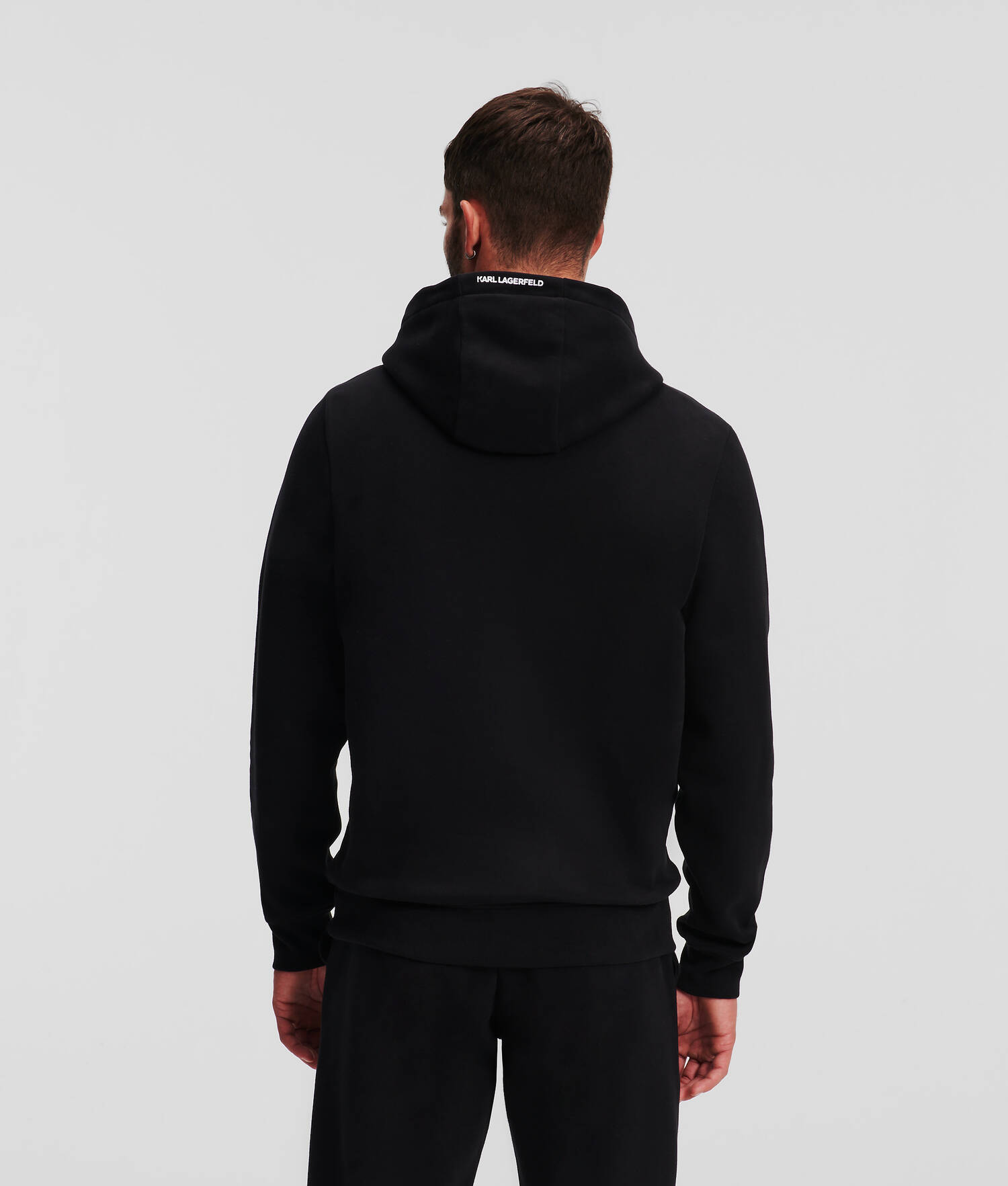 SWEAT À CAPUCHE AVEC LOGO KARL