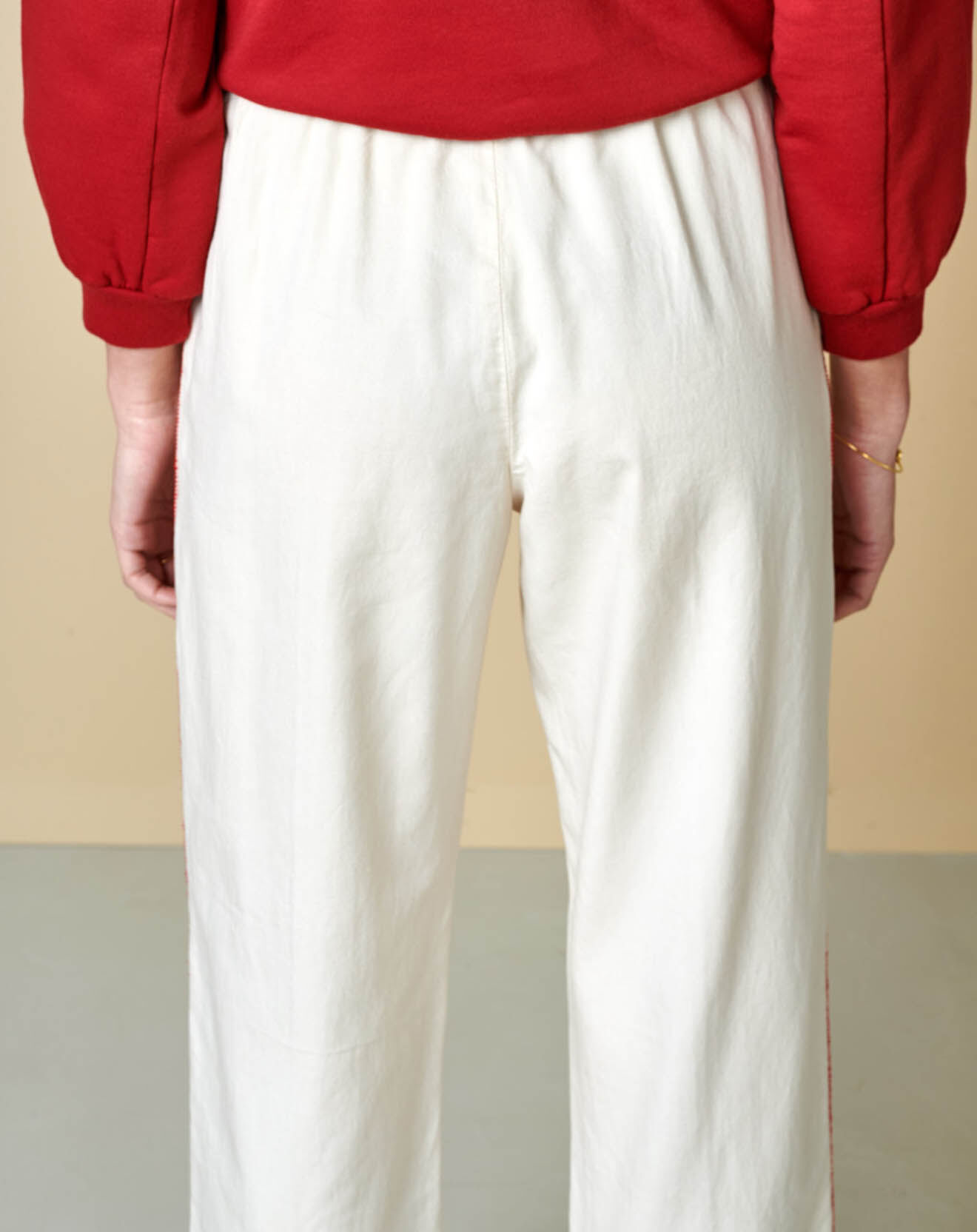 Bellerose Pantalon Vlad blanc