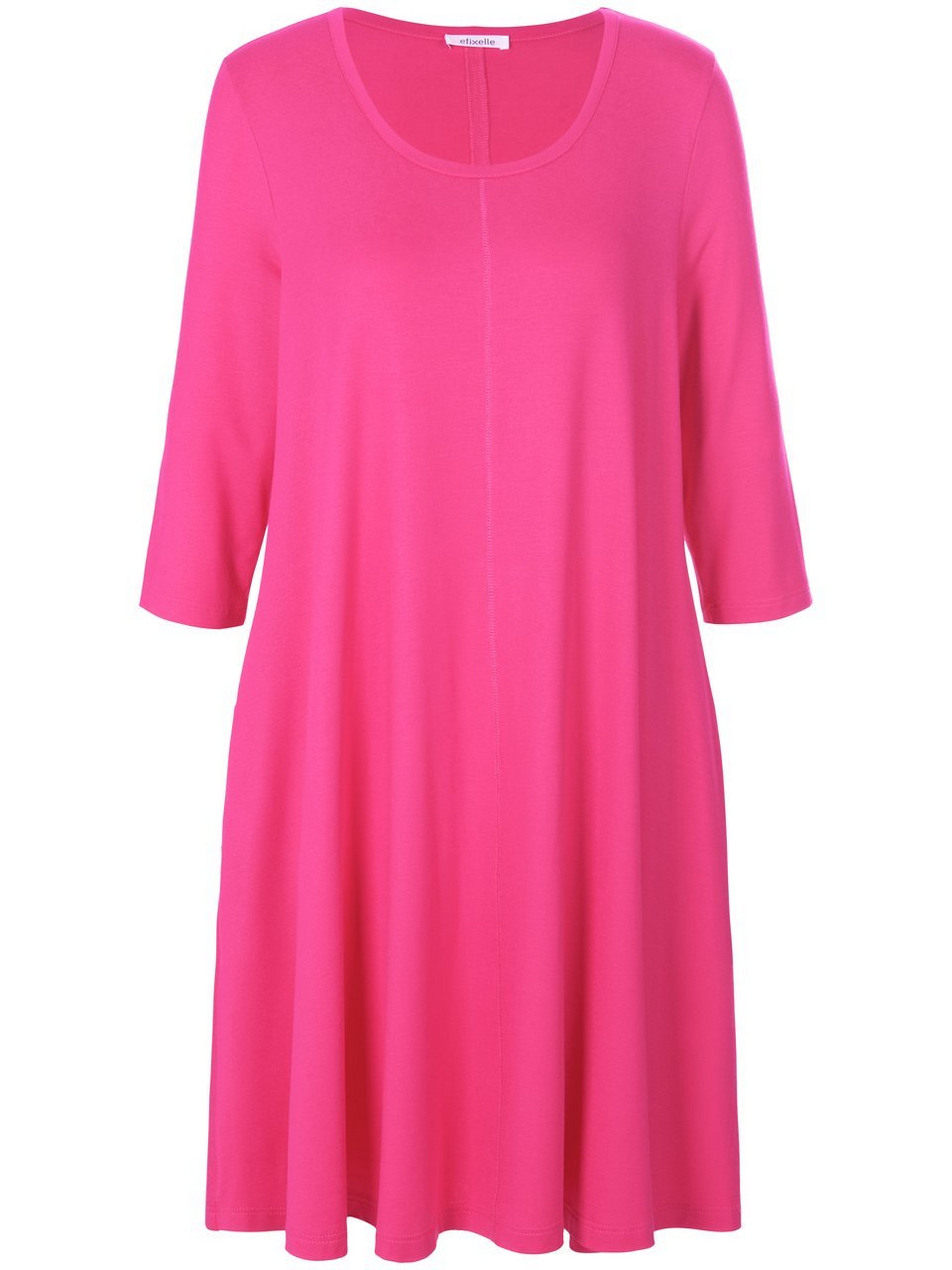 Jersey-Kleid mit 3/4-Arm