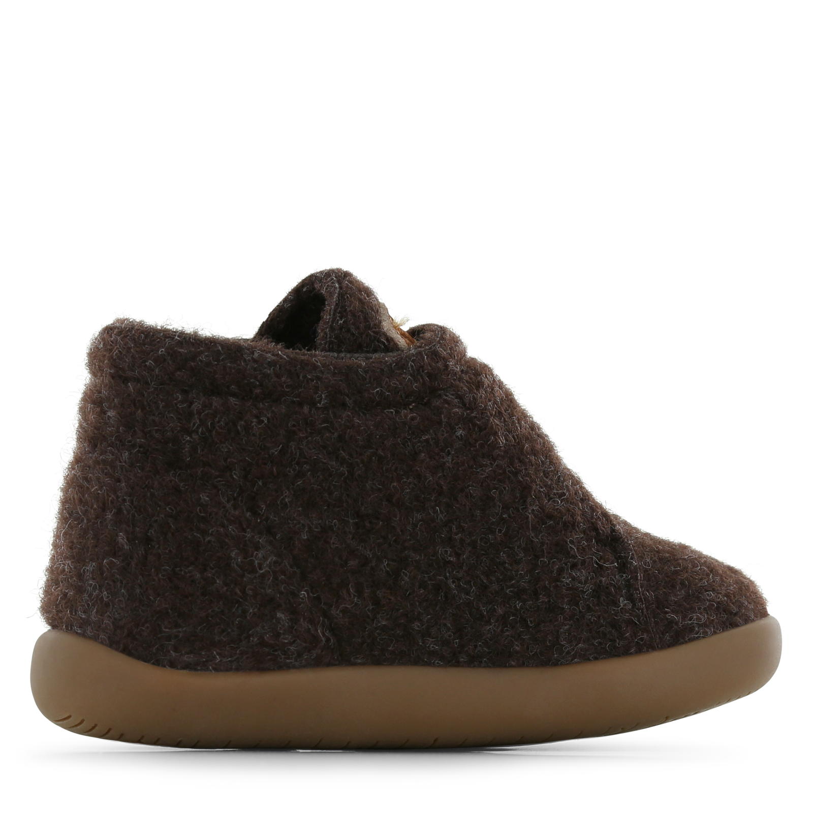 Shoesme dunkelbrauner Filzpantoffel