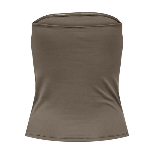 ONLY Lea Tube Top, Walnut, XL