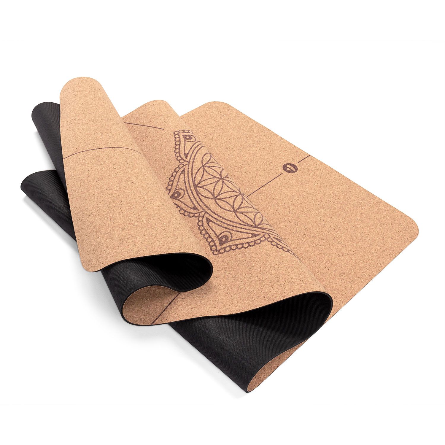 bodhi Yogamatte Kork, BLUME DES LEBENS