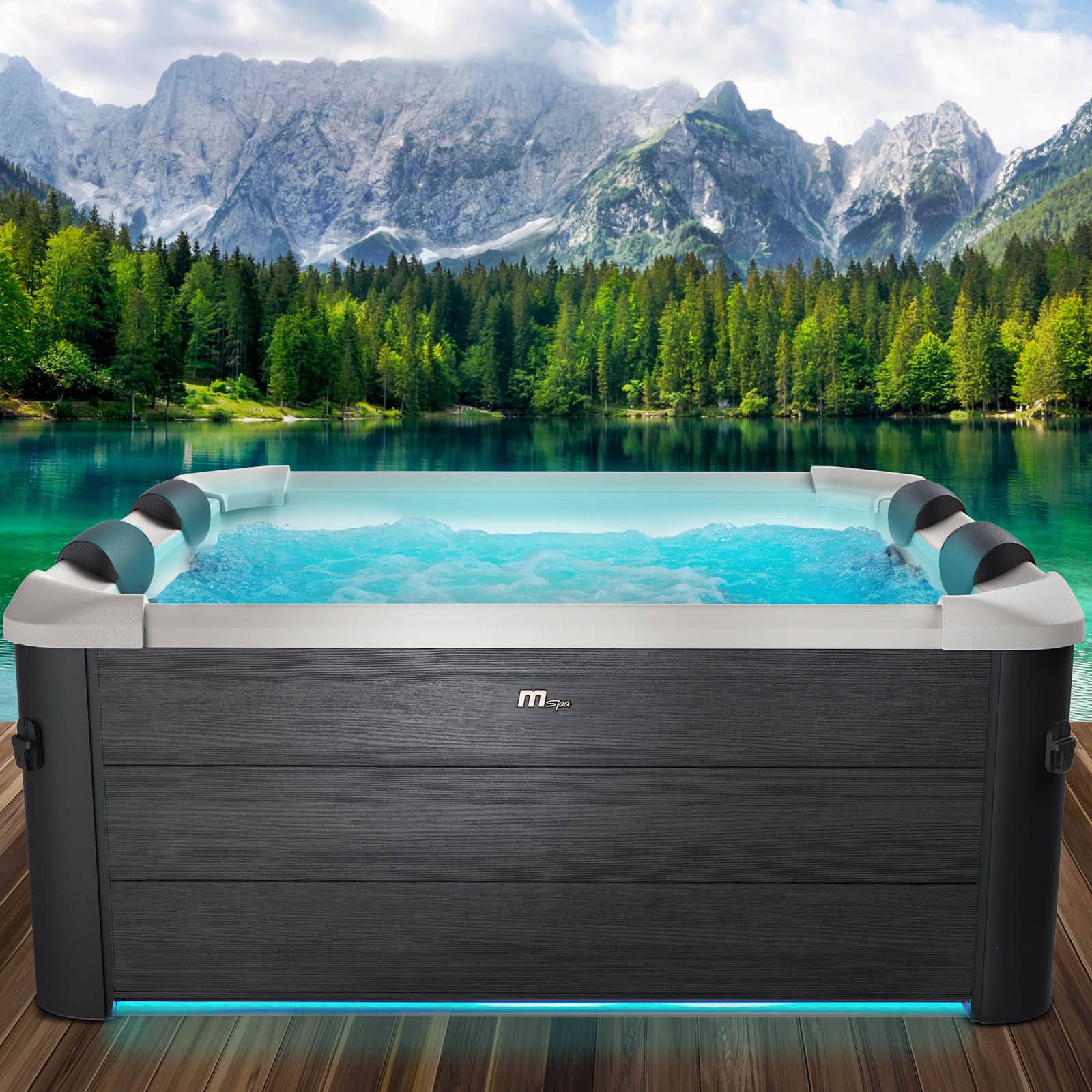 Whirlpool MSpa Oslo 6 Personen mit fester Außenwand