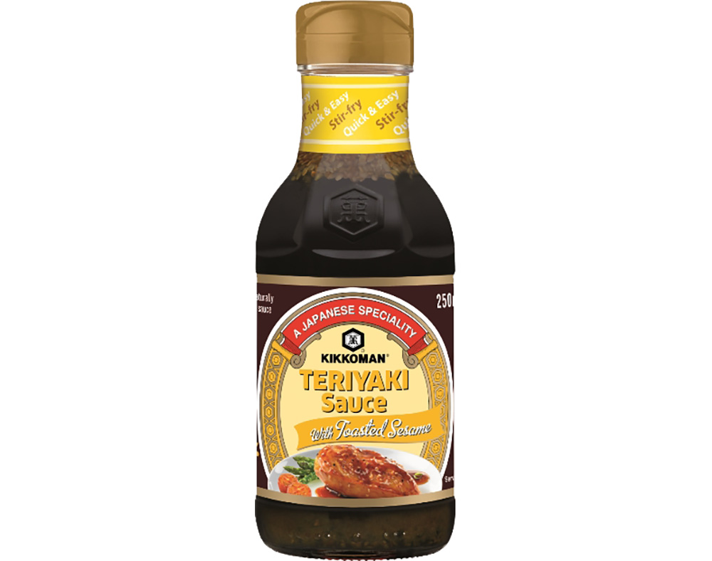 MOLHO KIKKOMAN TERIYAKI SÉSAMO TOSTADO 250ML