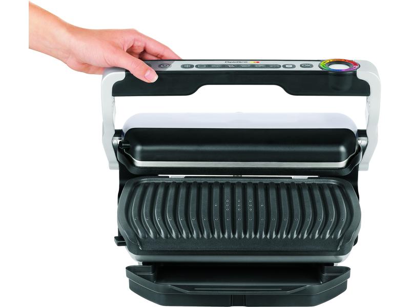 Tefal Kontaktgrill Optigrill GC705 2000 W Grillgerät mit 600 cm² Grillfläche