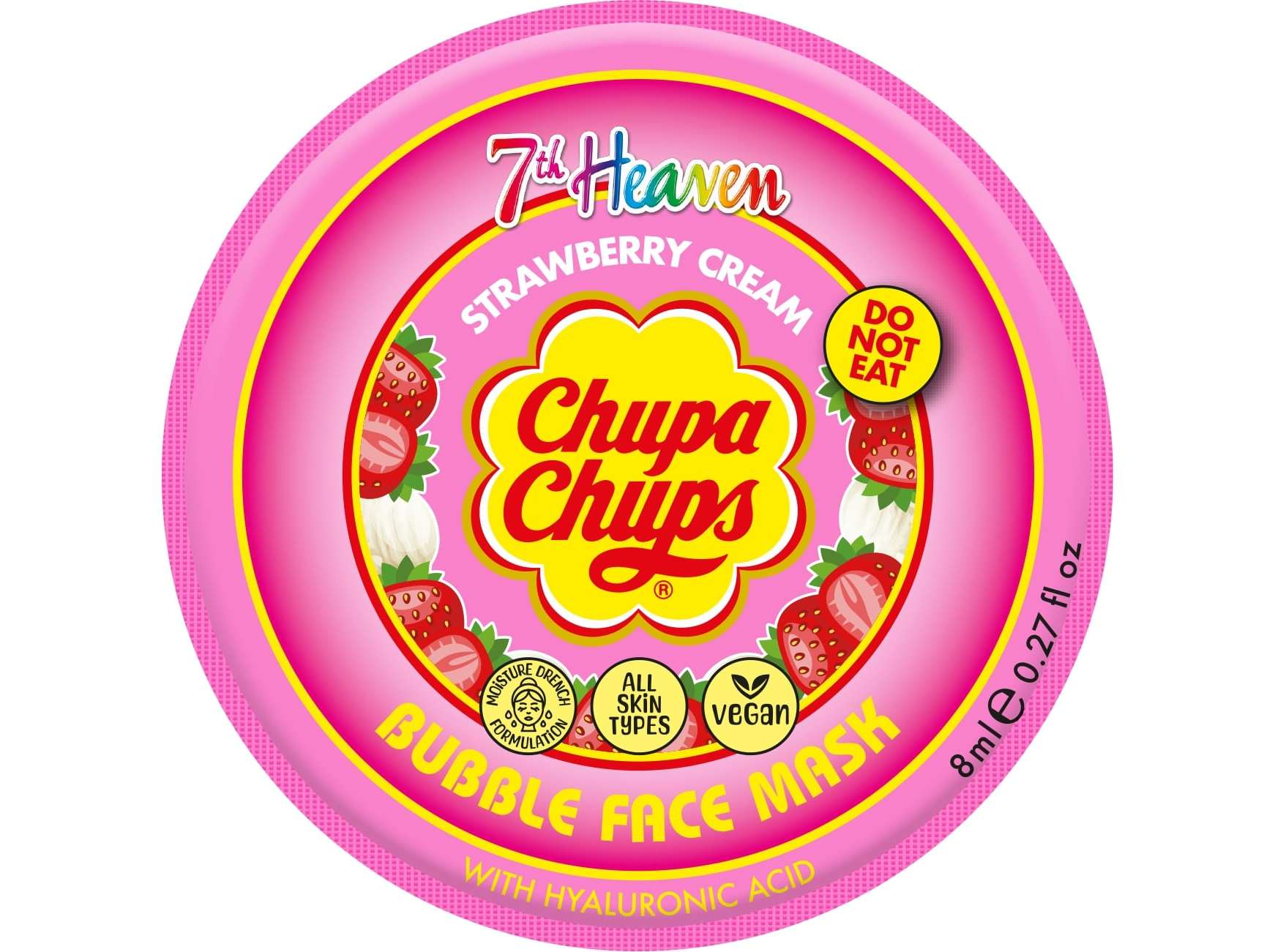 MÁSCARA 7TH HEAVEN CHUPA CHUPS MORANGO 8ML
