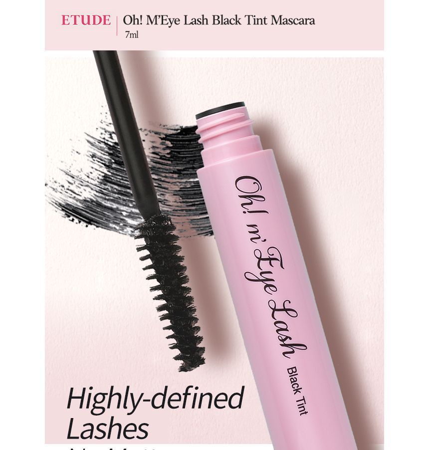 ETUDE - Oh! M' Eye Lash Black Tint