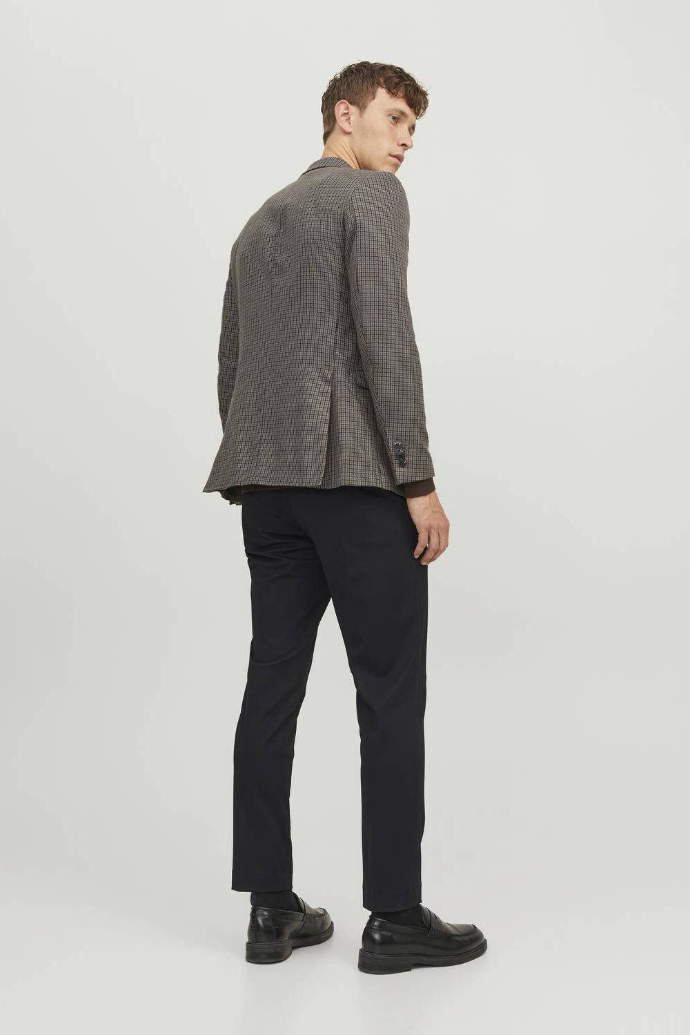 JACK & JONES slim fit chino JPSTMARCO zwart