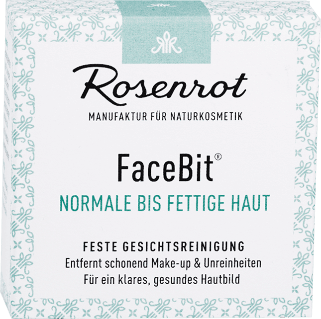 Rosenrot  FaceBit® Gesichtsreiniger Blau, 50 g