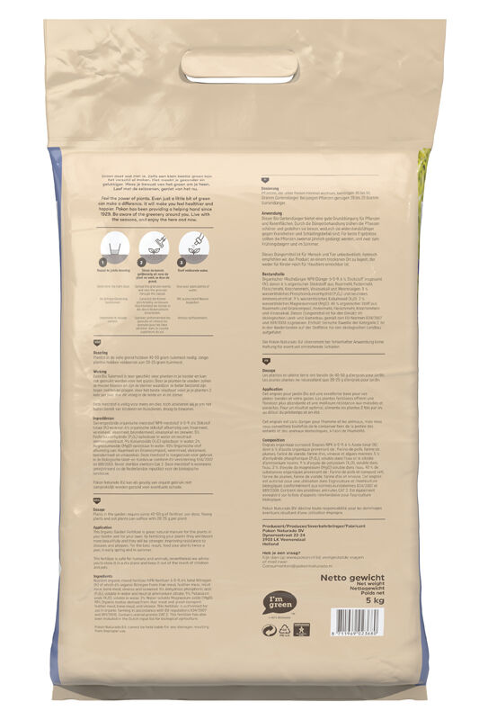 Pokon - Bio tuinmest - 50 m2 - 5 Kilogram