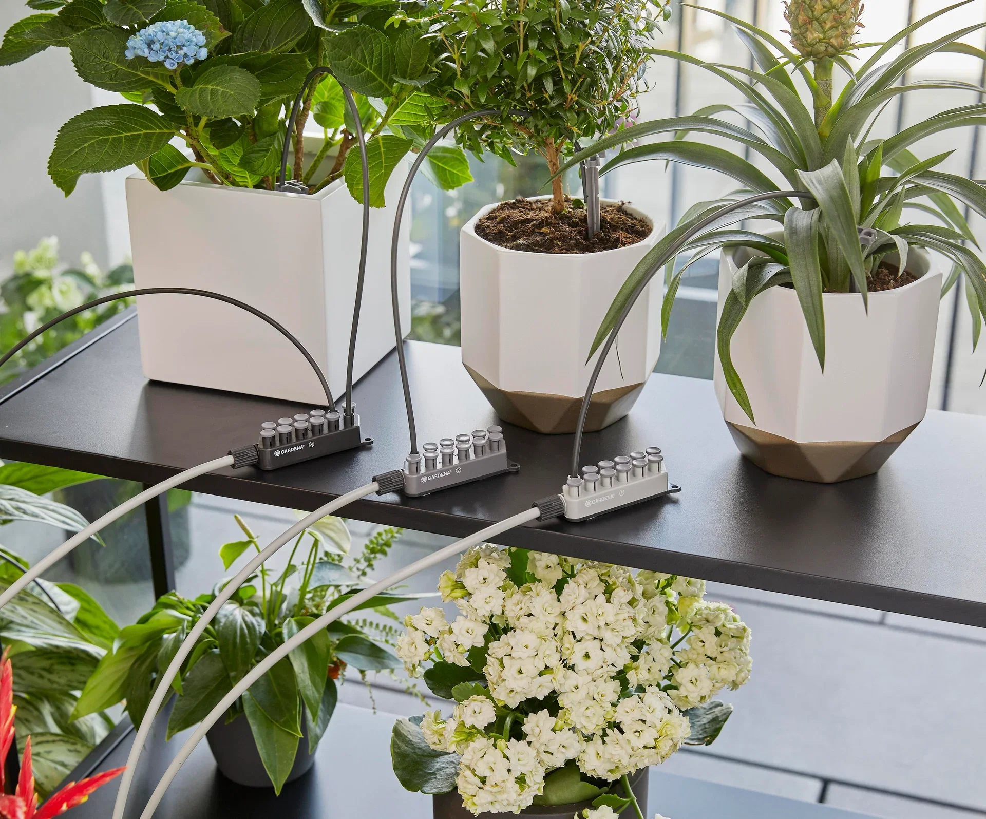 Gardena Ferievanning med vannbeholder