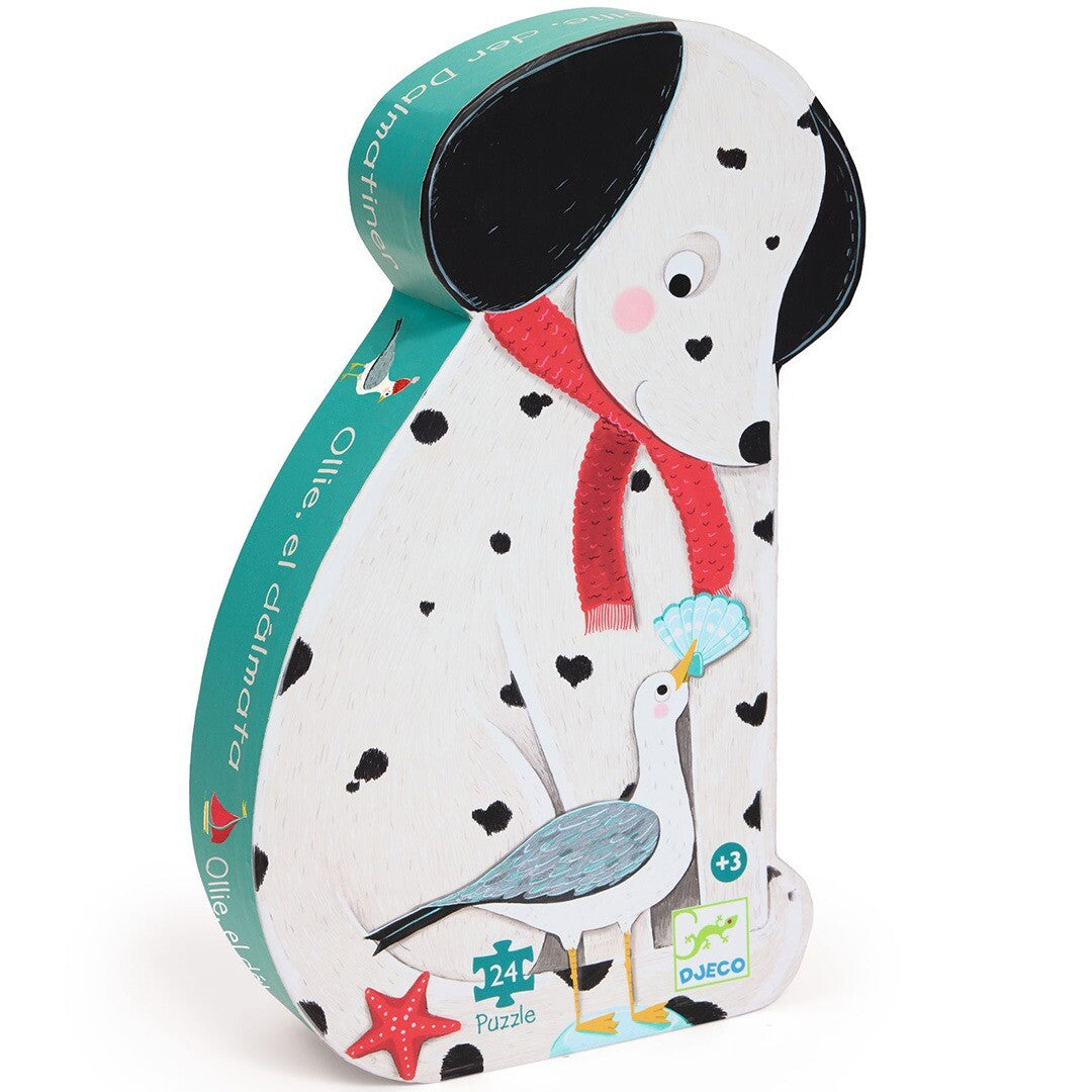 Djeco puzzel ollie the dalmatian - 24st