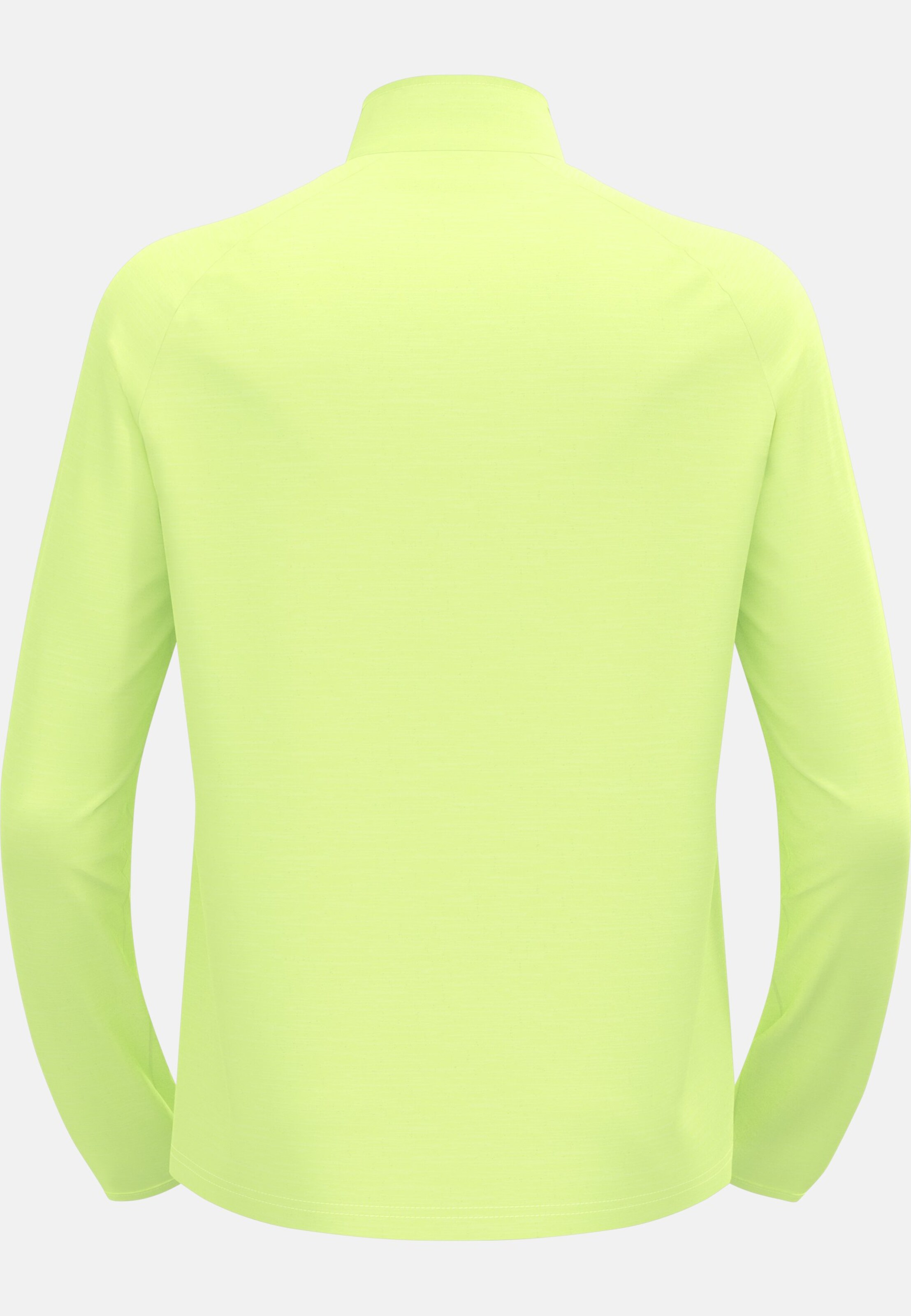 Herren Run Easy Mid Layer Oberteil in shadow lime melange
