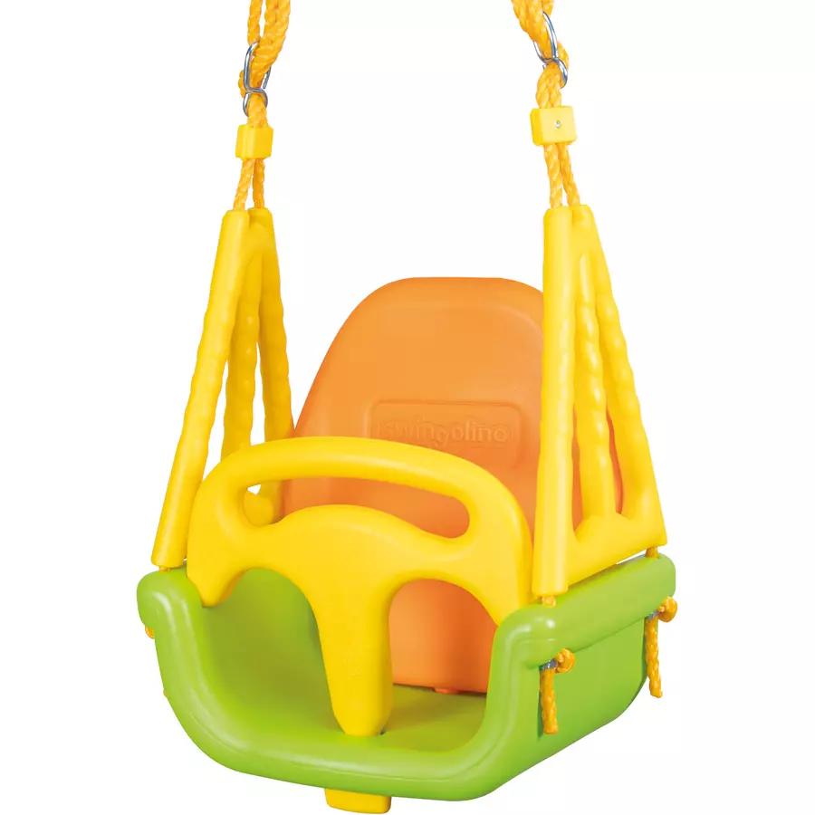 beluga Baby- und Kinderschaukel Swingolino 3 in 1 grüngelb