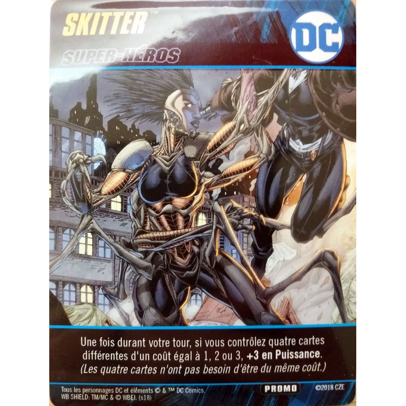 DC Comics - Deck-building game + carte bonus Skitter