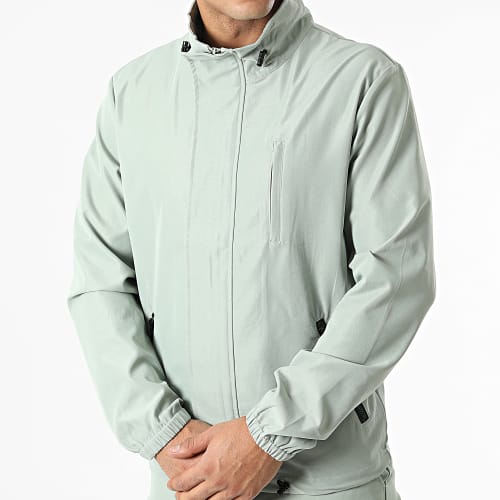 Ensemble Veste Zippée Et Pantalon Cargo AB326 Vert