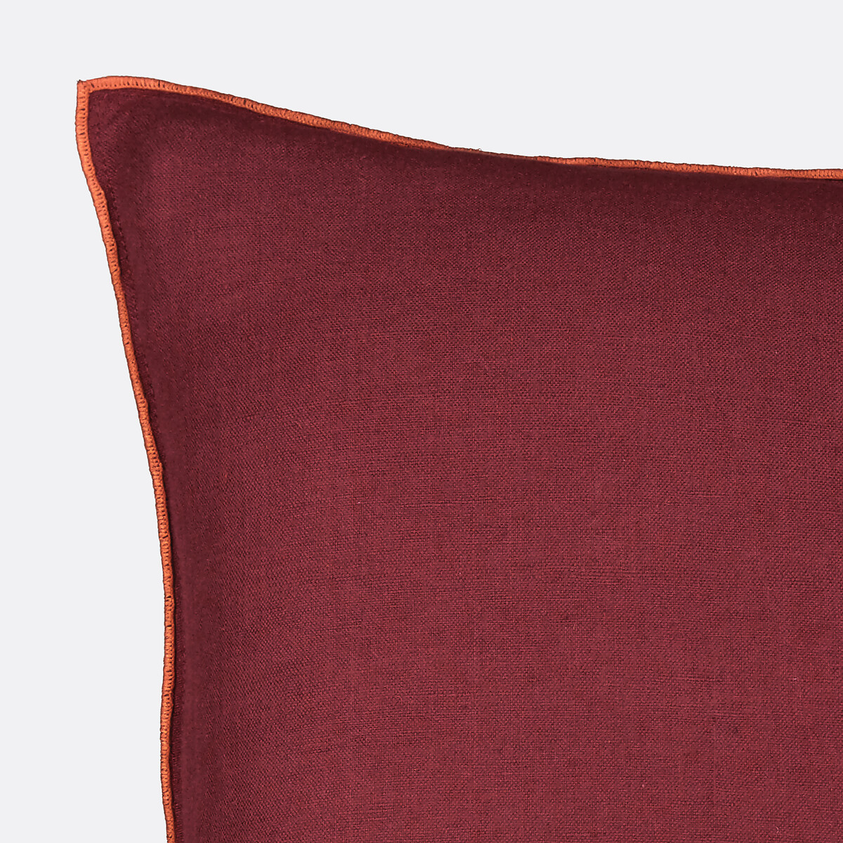 LA REDOUTE INTERIEURS<br>Capa de almofada lisa em linho/algodão, Warna