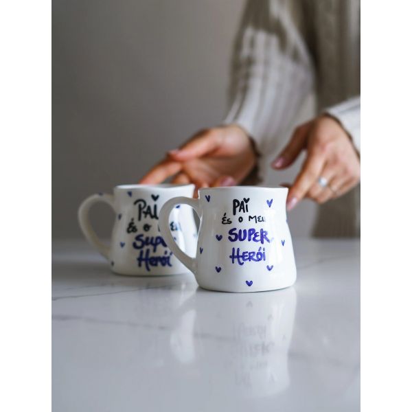 CerAmor Cerâmica Caneca Super Pai