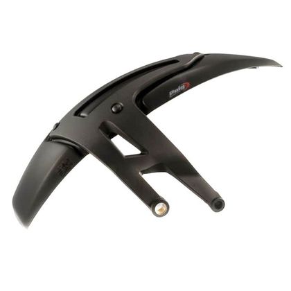 Garde boue Puig avec support aluminium - Noir