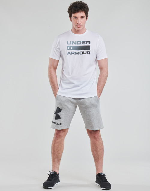 Under Armour - UA RIVAL FLC BIG LOGO SHORTS Gris