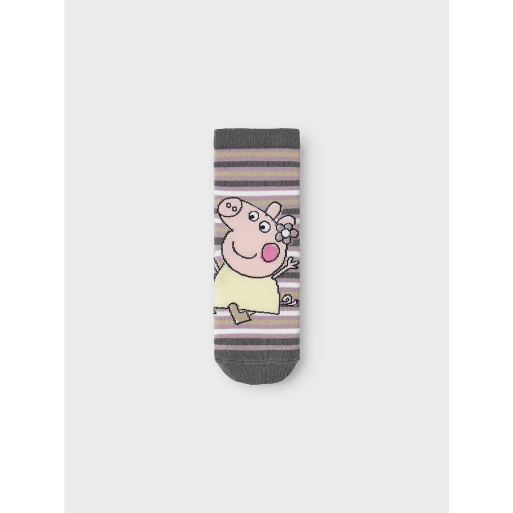 Køb Name It Elderberry Dassa Peppa Pig 3-pak Strømper