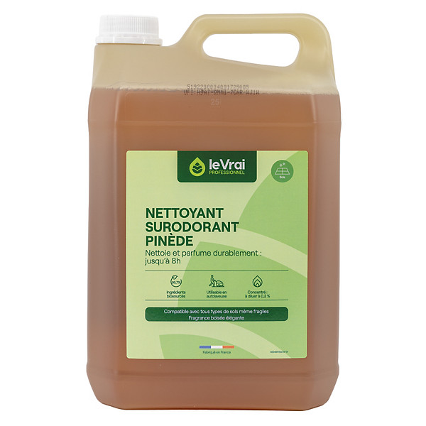 Nettoyant surodorant concentré Le Vrai Pinède 5 L
