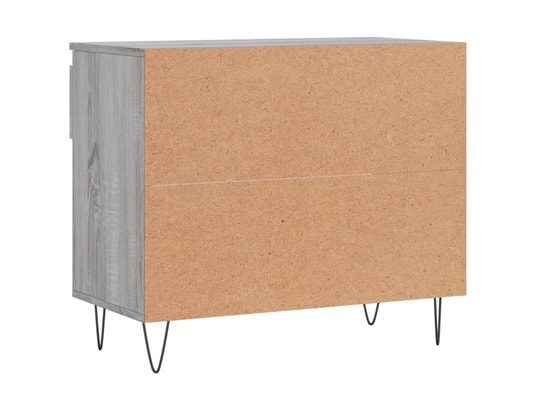VIDAXL - Armoire à chaussures sonoma gris 70x36x60 cm bois d'ingénier...