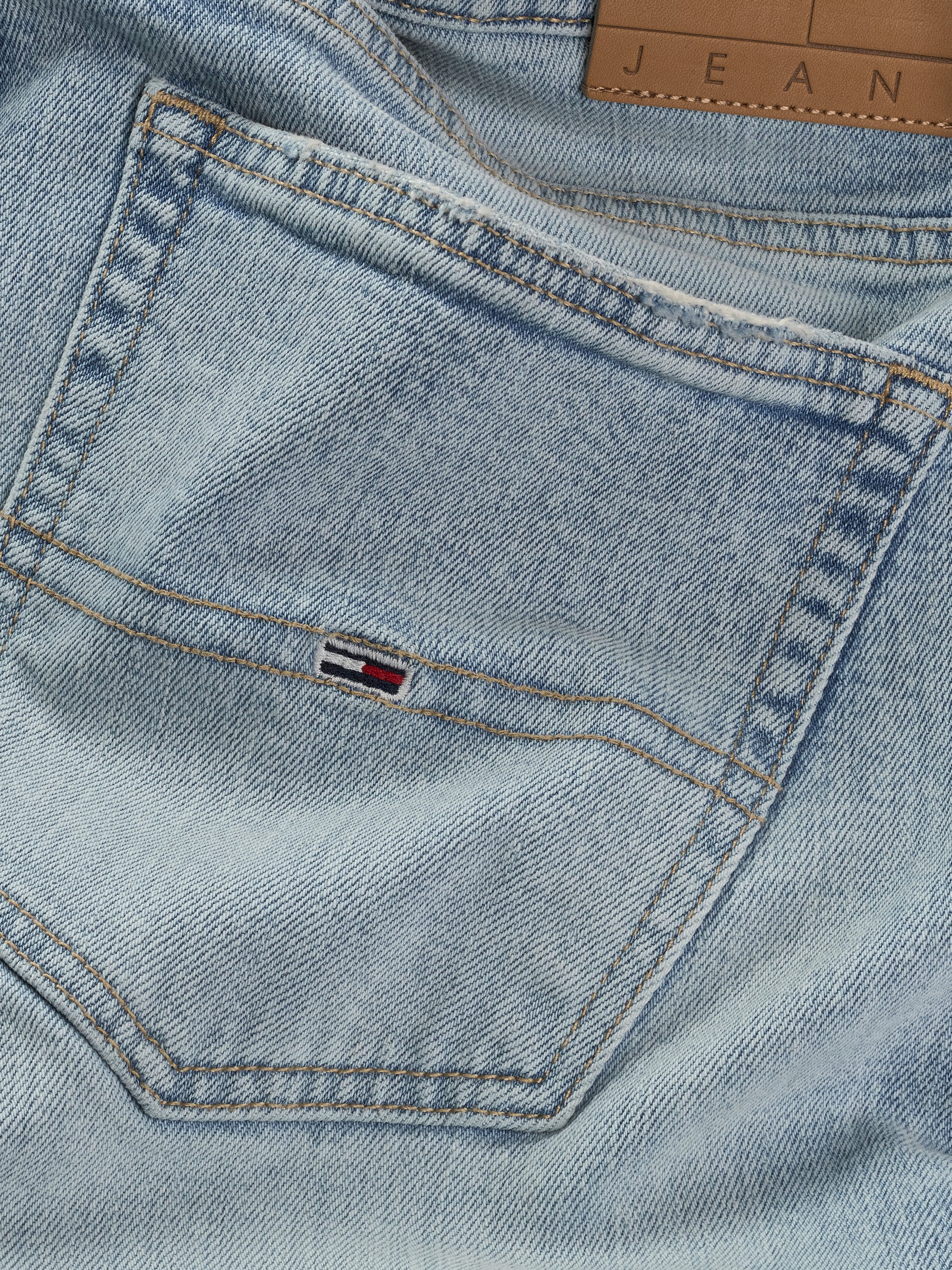 Tommy Jeans Slim-fit-Jeans »Austin Slim Tapered«, zum Knöchel hin schmaler werdende Jeans mit mittlerer Leibhöhe