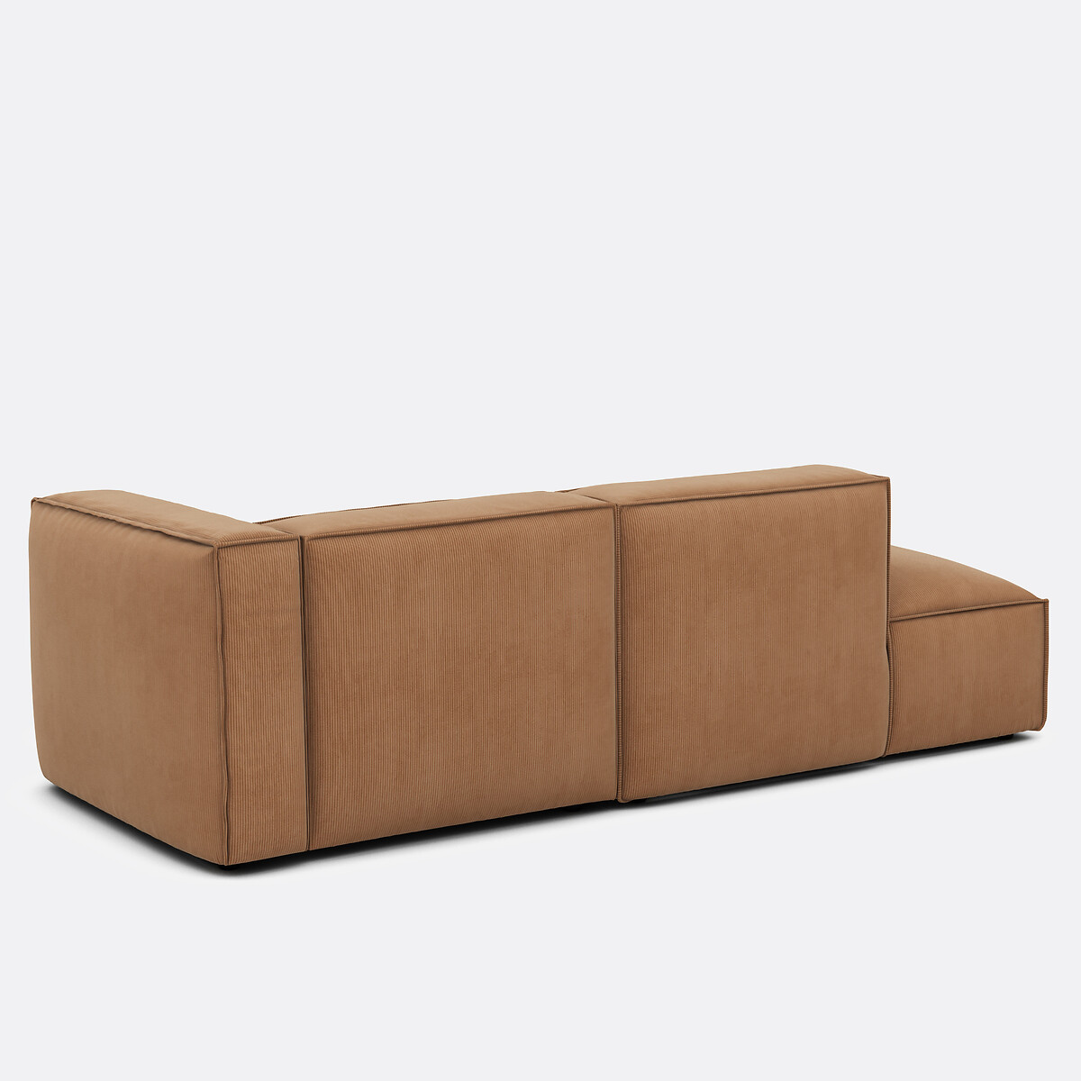 LA REDOUTE INTERIEURS<br>Sofá retangular de veludo cotelê Seven