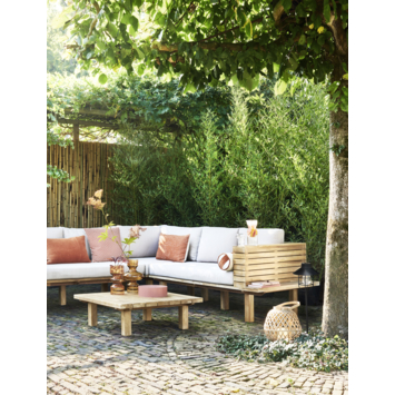 Schutting bamboe hout naturel 180 x 180 cm