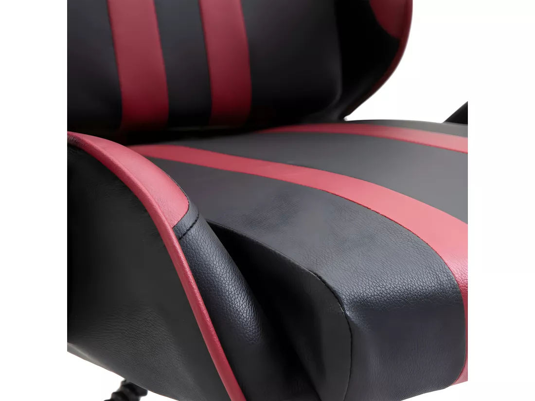 Chaise de jeu Rouge bordeaux Similicuir