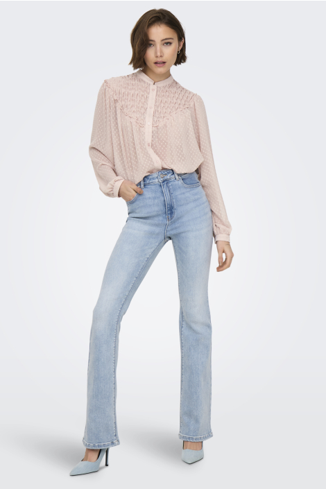 Only roze dames blouse