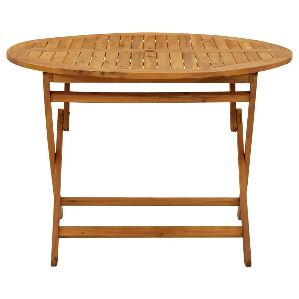 vidaXL - Tuintafel - Bruin - Acaciahout