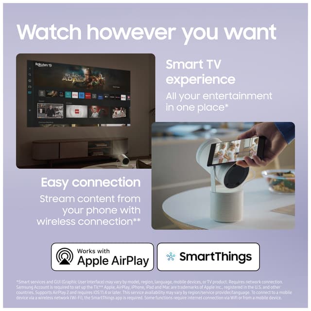 Samsung The Freestyle 2. gen smart-projektor