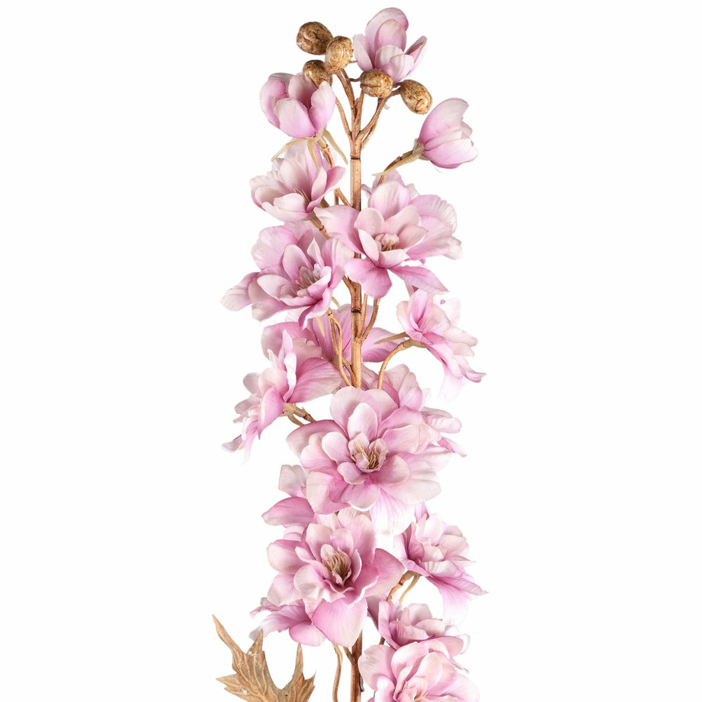 Ptmd fleur artificielle delphinium - 45x11x94 cm - plastique - pourpre