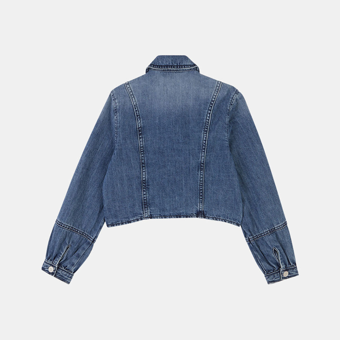Tommy Hilfiger Chemise en jean courte bleue