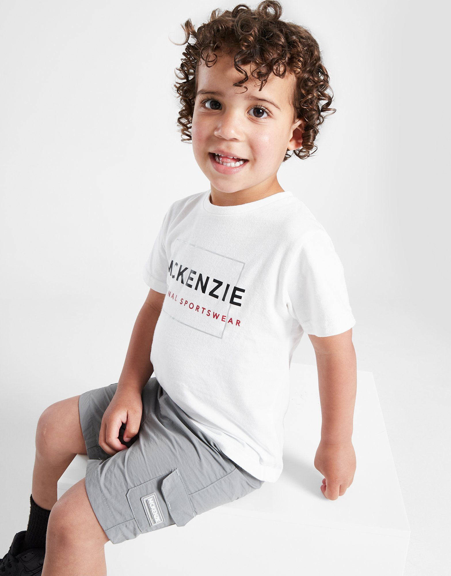 McKenzie Ensemble T-shirt/Short Carbon Bébé