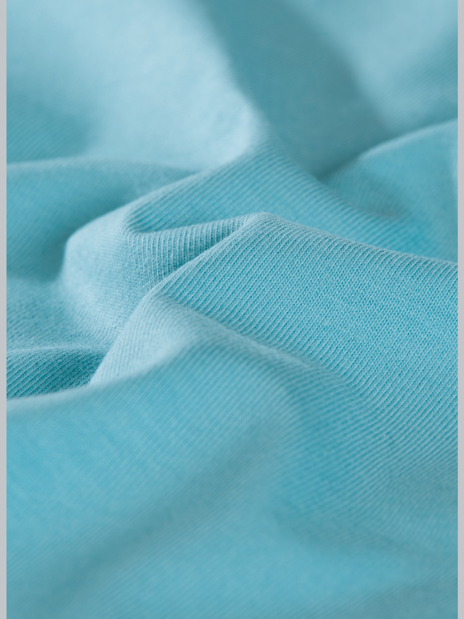 T-Shirt aus Biobaumwolle Mint-C2C