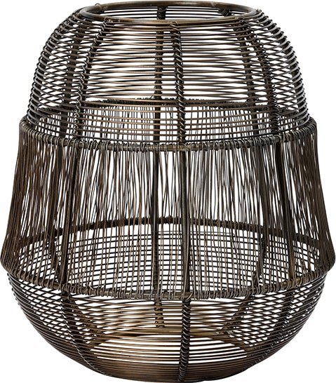 Intratuin windlicht Elo groen D 24 H 44 cm