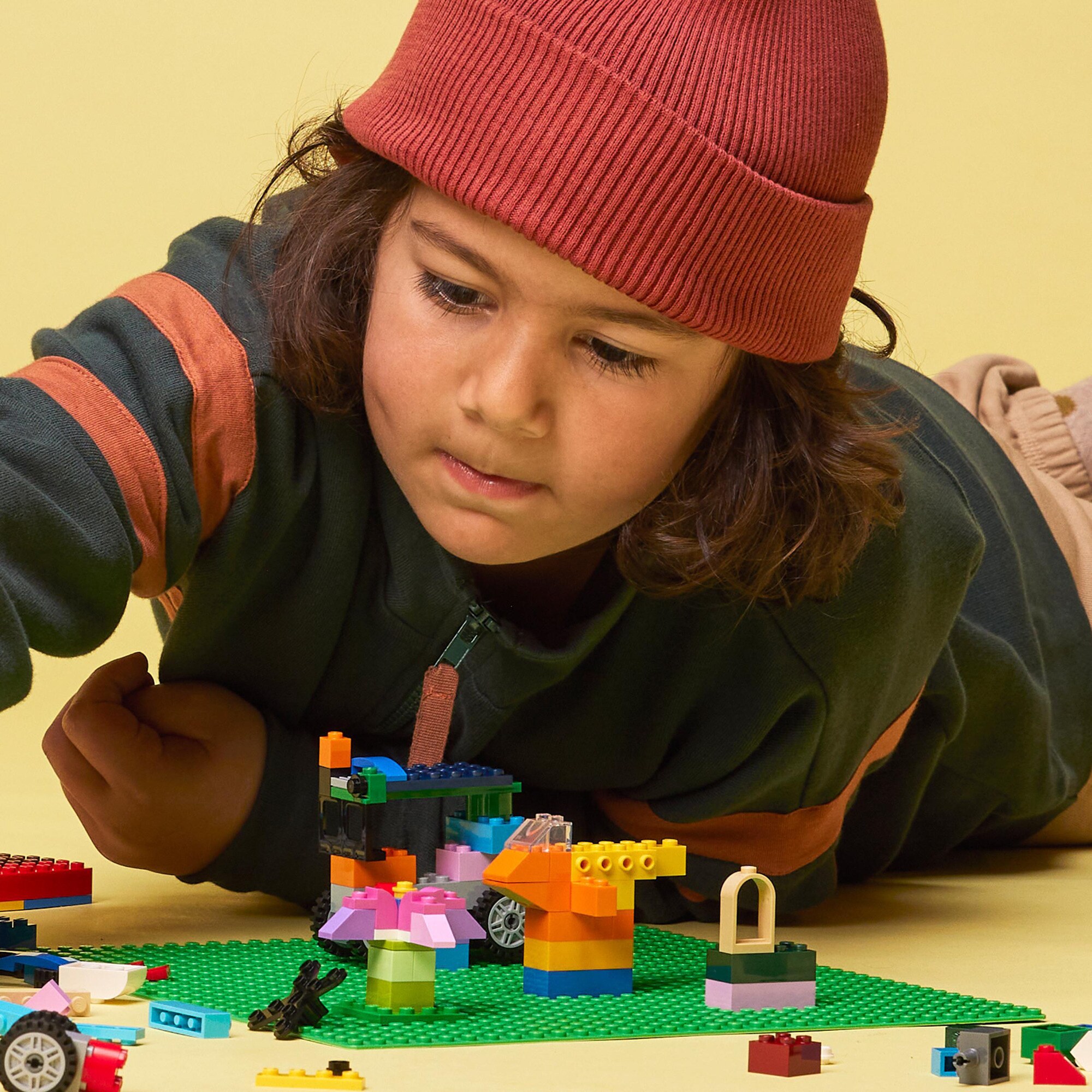 LEGO Konstruktionsspielzeug Classic Grüne Bauplatte