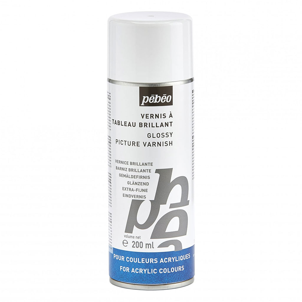 Spray vernis acrylique brillant 200ml